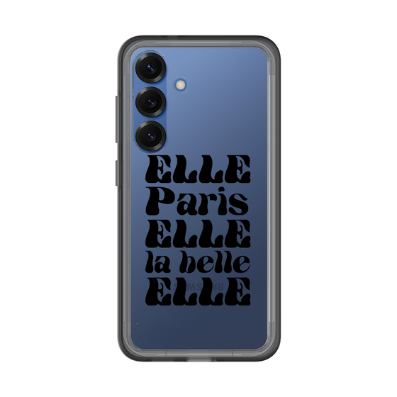 スリムプロテクションプレミアムケース［ ELLE - ELLE Paris ］