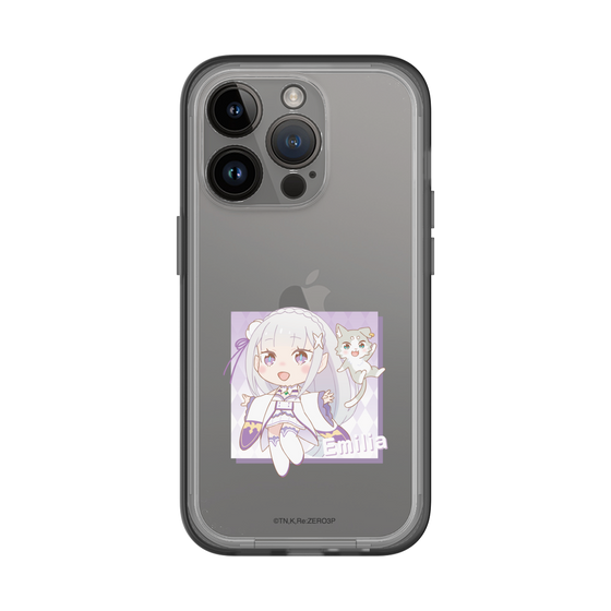 スリムプロテクションプレミアムケース［ Re:ゼロから始める異世界生活 - エミリア - ミニキャラ ］