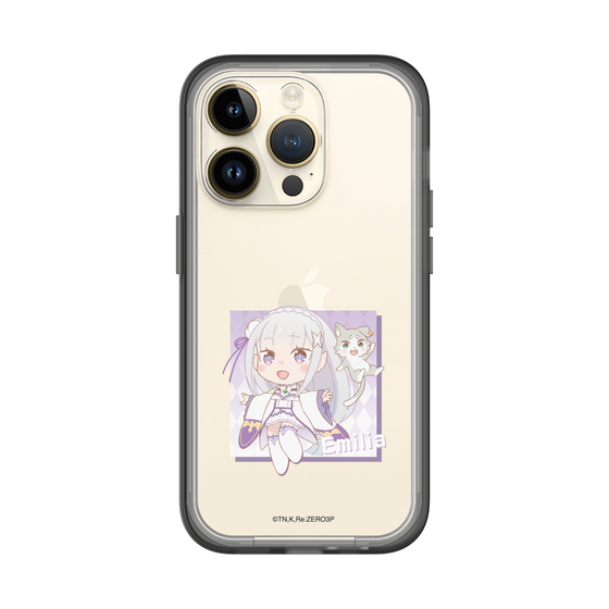 スリムプロテクションプレミアムケース［ Re:ゼロから始める異世界生活 - エミリア - ミニキャラ ］