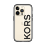 スリムプロテクションプレミアムケース［ MICHAEL KORS - Logo - Black ］