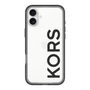 スリムプロテクションプレミアムケース［ MICHAEL KORS - Logo - Black ］