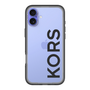 スリムプロテクションプレミアムケース［ MICHAEL KORS - Logo - Black ］