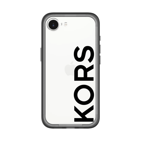 スリムプロテクションプレミアムケース［ MICHAEL KORS - Logo - Black ］