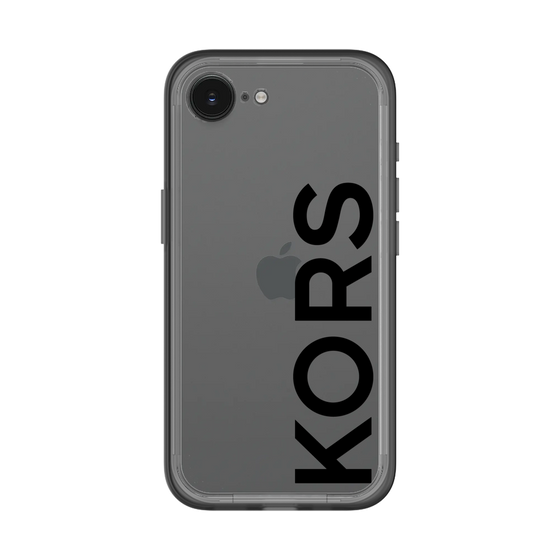 スリムプロテクションプレミアムケース［ MICHAEL KORS - Logo - Black ］