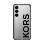 スリムプロテクションプレミアムケース［ MICHAEL KORS - Logo - Black ］