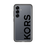 スリムプロテクションプレミアムケース［ MICHAEL KORS - Logo - Black ］
