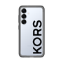 スリムプロテクションプレミアムケース［ MICHAEL KORS - Logo - Black ］
