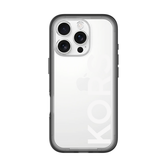 スリムプロテクションプレミアムケース［ MICHAEL KORS - Logo - White ］