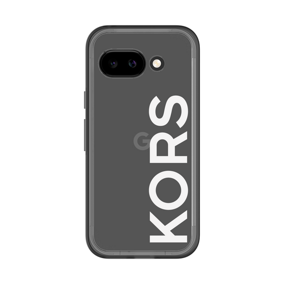 スリムプロテクションプレミアムケース［ MICHAEL KORS - Logo - White ］