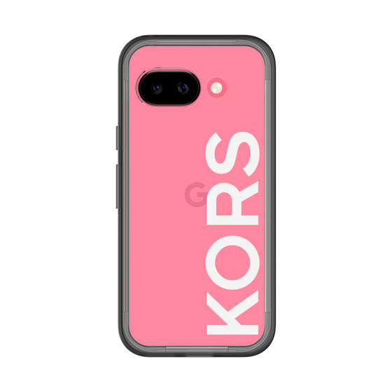 スリムプロテクションプレミアムケース［ MICHAEL KORS - Logo - White ］