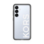 スリムプロテクションプレミアムケース［ MICHAEL KORS - Logo - White ］