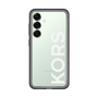 スリムプロテクションプレミアムケース［ MICHAEL KORS - Logo - White ］