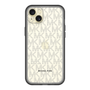 スリムプロテクションプレミアムケース［ MICHAEL KORS - Signiture - Clear Black ］