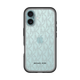 スリムプロテクションプレミアムケース［ MICHAEL KORS - Signiture - Clear Black ］