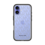スリムプロテクションプレミアムケース［ MICHAEL KORS - Signiture - Clear Black ］