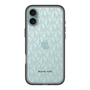 スリムプロテクションプレミアムケース［ MICHAEL KORS - Signiture - Clear Black ］