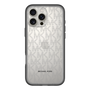 スリムプロテクションプレミアムケース［ MICHAEL KORS - Signiture - Clear Black ］