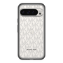 スリムプロテクションプレミアムケース［ MICHAEL KORS - Signiture - Clear Black ］