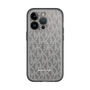 スリムプロテクションプレミアムケース［ MICHAEL KORS - Signiture - Clear White ］