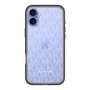 スリムプロテクションプレミアムケース［ MICHAEL KORS - Signiture - Clear White ］