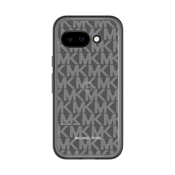 スリムプロテクションプレミアムケース［ MICHAEL KORS - Signiture - Clear White ］