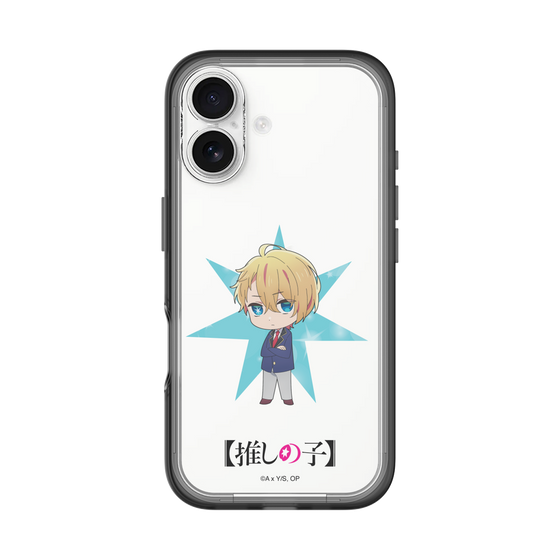 スリムプロテクションプレミアムケース［ 【推しの子】 - アクア - ミニキャラ ］
