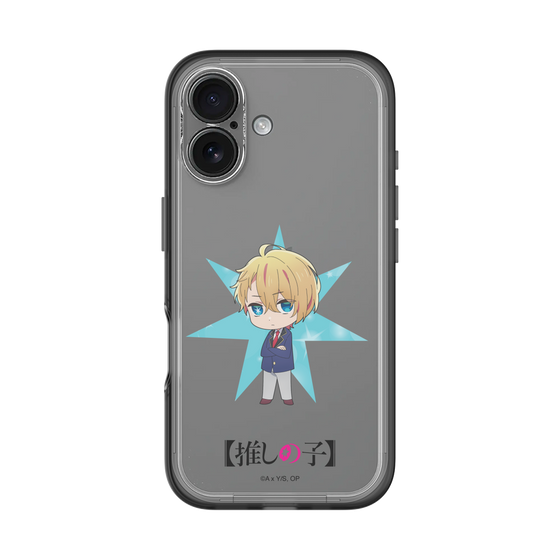 スリムプロテクションプレミアムケース［ 【推しの子】 - アクア - ミニキャラ ］