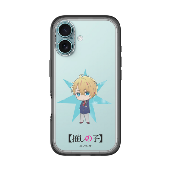 スリムプロテクションプレミアムケース［ 【推しの子】 - アクア - ミニキャラ ］