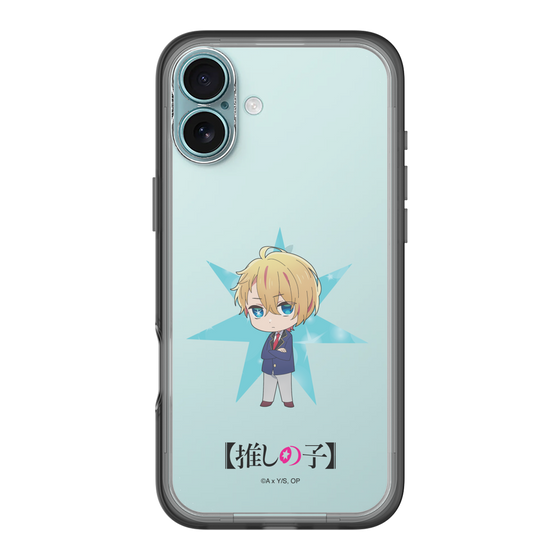 スリムプロテクションプレミアムケース［ 【推しの子】 - アクア - ミニキャラ ］