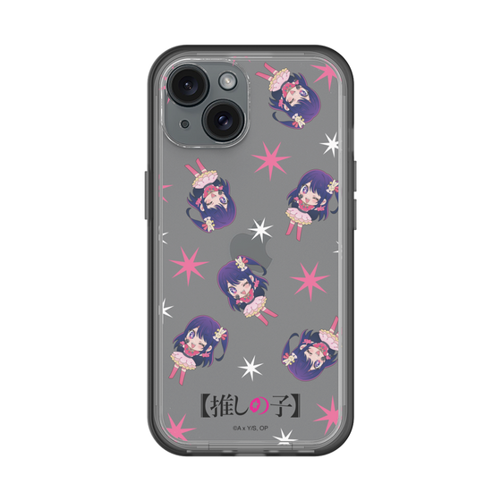 スリムプロテクションプレミアムケース［ 【推しの子】 - アイ - ミニキャラ総柄 ］