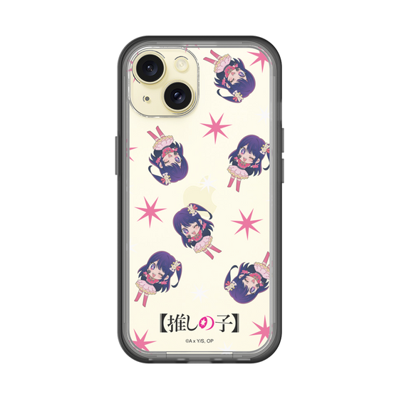 スリムプロテクションプレミアムケース［ 【推しの子】 - アイ - ミニキャラ総柄 ］