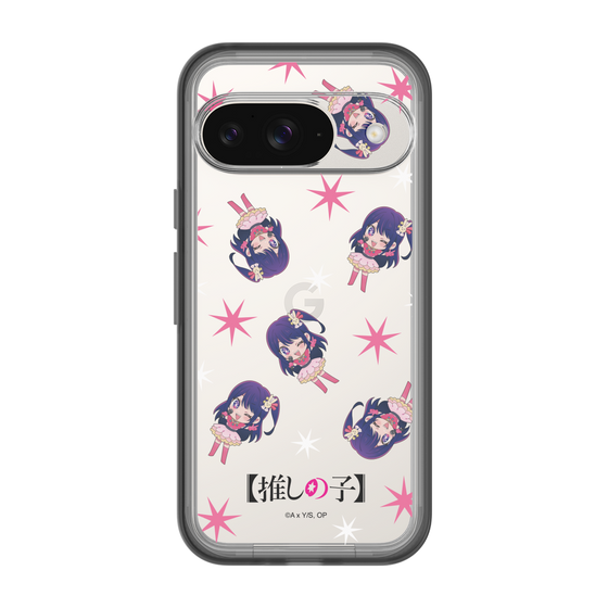スリムプロテクションプレミアムケース［ 【推しの子】 - アイ - ミニキャラ総柄 ］
