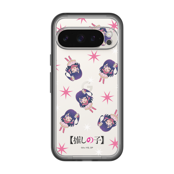 スリムプロテクションプレミアムケース［ 【推しの子】 - アイ - ミニキャラ総柄 ］