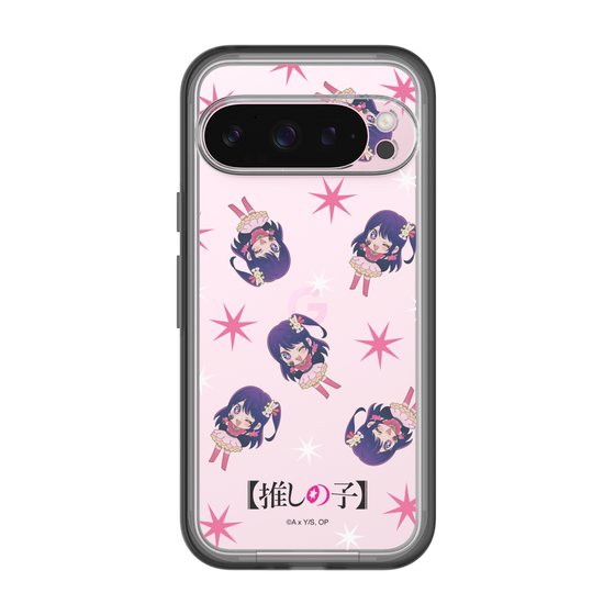 スリムプロテクションプレミアムケース［ 【推しの子】 - アイ - ミニキャラ総柄 ］