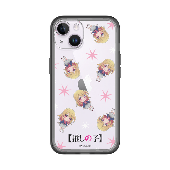 スリムプロテクションプレミアムケース［ 【推しの子】 - ルビー - ミニキャラ総柄 ］