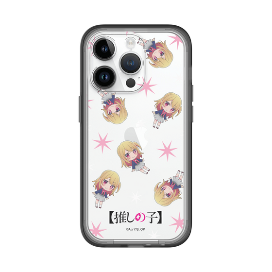 スリムプロテクションプレミアムケース［ 【推しの子】 - ルビー - ミニキャラ総柄 ］