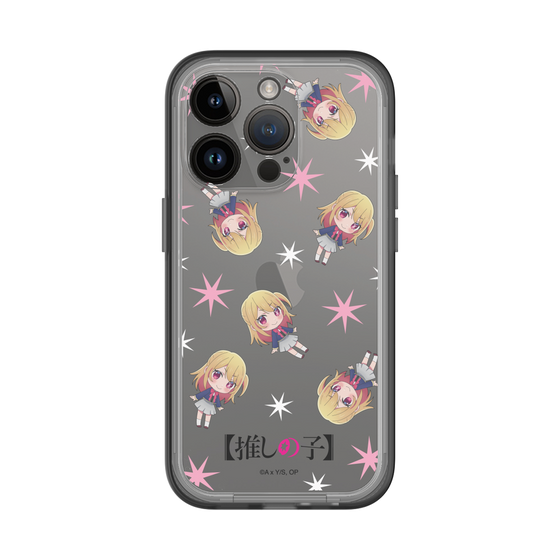 スリムプロテクションプレミアムケース［ 【推しの子】 - ルビー - ミニキャラ総柄 ］