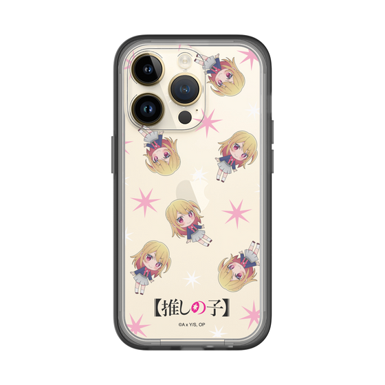 スリムプロテクションプレミアムケース［ 【推しの子】 - ルビー - ミニキャラ総柄 ］