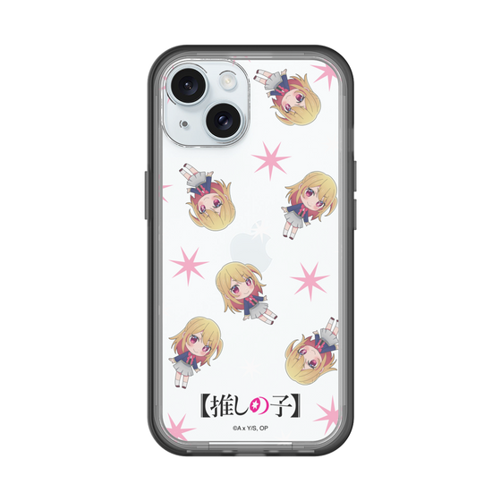 スリムプロテクションプレミアムケース［ 【推しの子】 - ルビー - ミニキャラ総柄 ］
