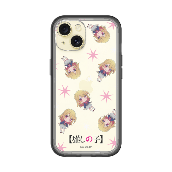 スリムプロテクションプレミアムケース［ 【推しの子】 - ルビー - ミニキャラ総柄 ］