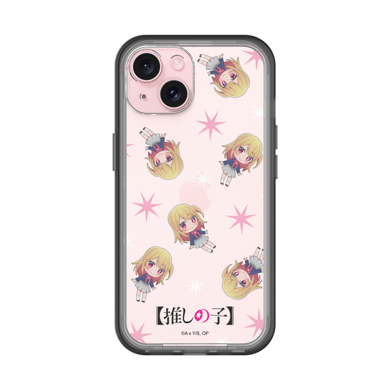スリムプロテクションプレミアムケース［ 【推しの子】 - ルビー - ミニキャラ総柄 ］