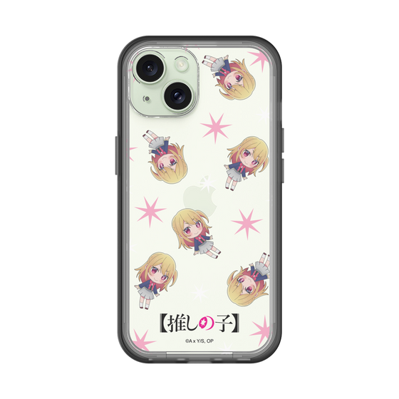 スリムプロテクションプレミアムケース［ 【推しの子】 - ルビー - ミニキャラ総柄 ］