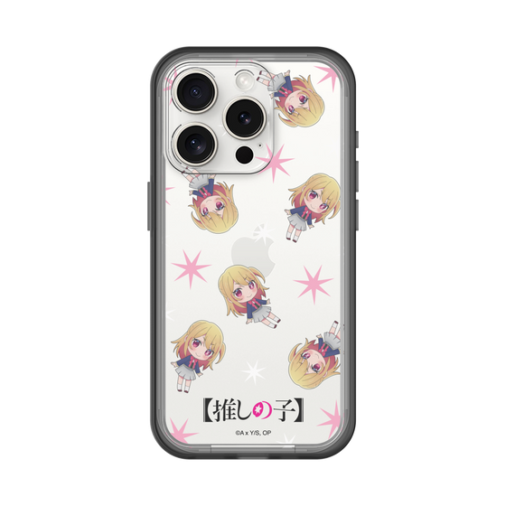 スリムプロテクションプレミアムケース［ 【推しの子】 - ルビー - ミニキャラ総柄 ］