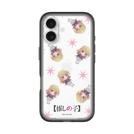 スリムプロテクションプレミアムケース［ 【推しの子】 - ルビー - ミニキャラ総柄 ］