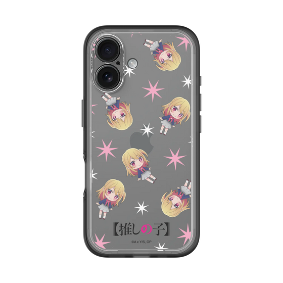 スリムプロテクションプレミアムケース［ 【推しの子】 - ルビー - ミニキャラ総柄 ］