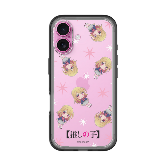 スリムプロテクションプレミアムケース［ 【推しの子】 - ルビー - ミニキャラ総柄 ］