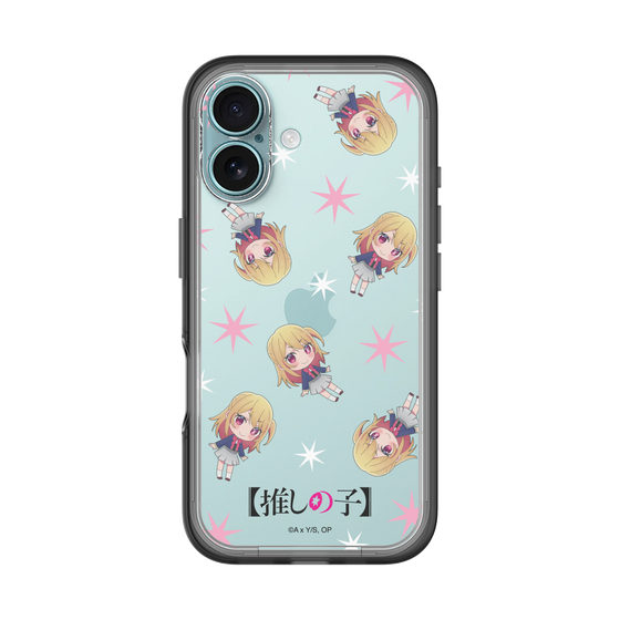 スリムプロテクションプレミアムケース［ 【推しの子】 - ルビー - ミニキャラ総柄 ］