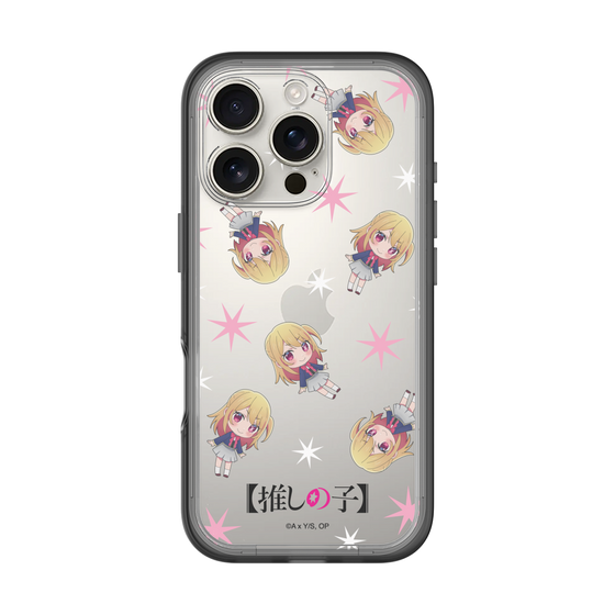 スリムプロテクションプレミアムケース［ 【推しの子】 - ルビー - ミニキャラ総柄 ］