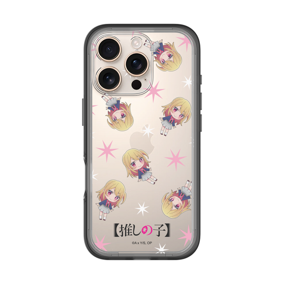 スリムプロテクションプレミアムケース［ 【推しの子】 - ルビー - ミニキャラ総柄 ］