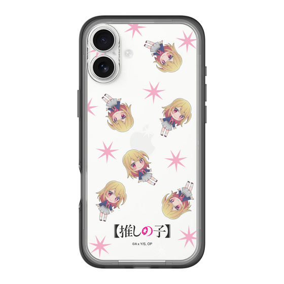 スリムプロテクションプレミアムケース［ 【推しの子】 - ルビー - ミニキャラ総柄 ］